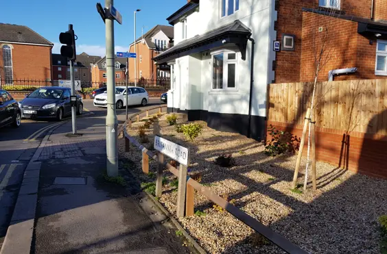 The Crown - outside view of care home