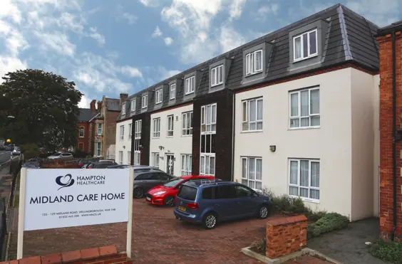 Midland Care Home - outside view of care home
