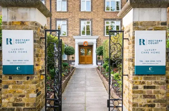 Rectory Court - outside view of care home