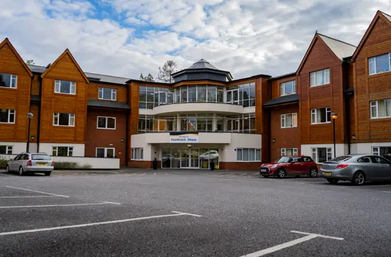 Hawkhurst House - outside view of care home