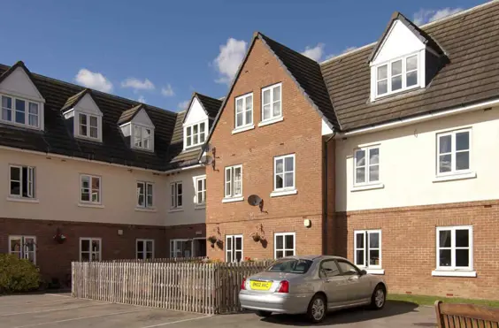 Saffron House - outside view of care home