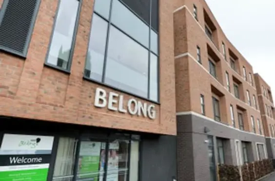 Belong Newcastle-under-Lyme - outside view of care home