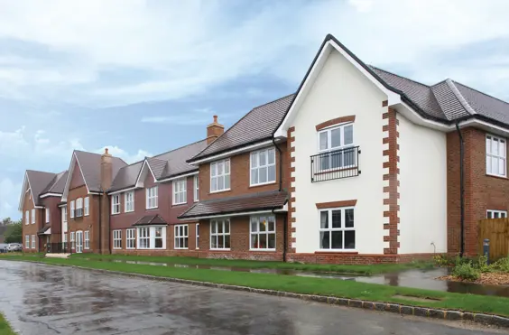Parris Lawn - outside view of care home