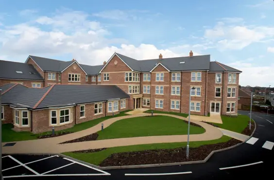 Wykebeck Court Care Home - outside view of care home