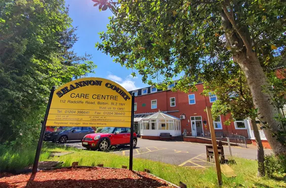 Shannon Court Care Centre - outside view of care home