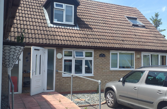 Mill Lane - outside view of care home