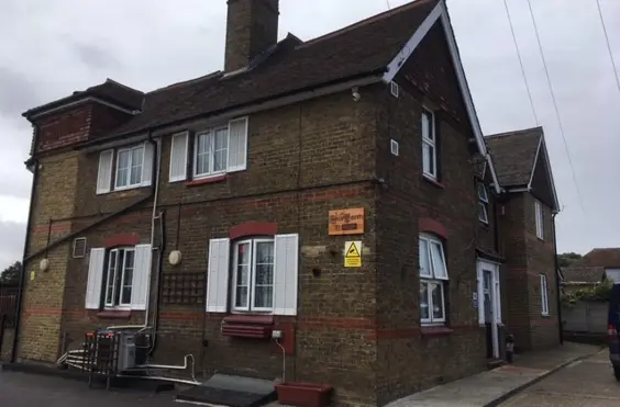 Hill Farm - outside view of care home