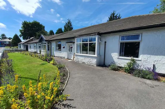 The Bungalow - outside view of care home