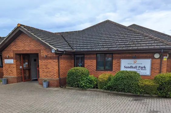 Sandhall Park - An outside view of the home