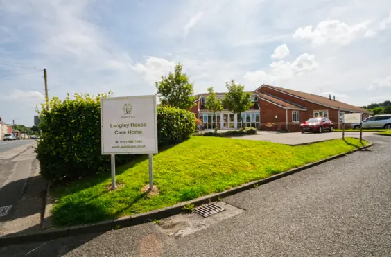 Langley House Care Centre - outside view of care home