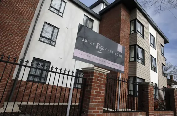 Abbey Rose Care Home - outside view of care home