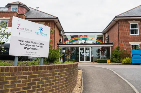 Bagshot Park Care Centre - outside view of care home
