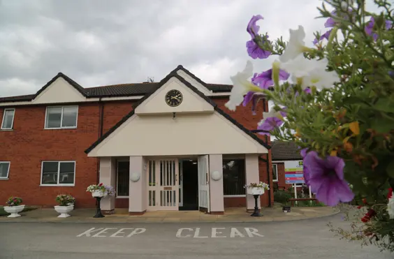 Rose Villa - outside view of care home
