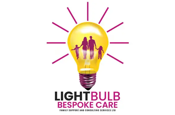 LightBulb Bespoke Care - A company logo