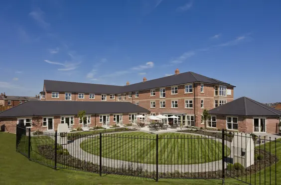 Castle Grange - outside view of care home