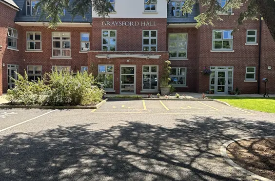 Graysford Hall - outside view of care home