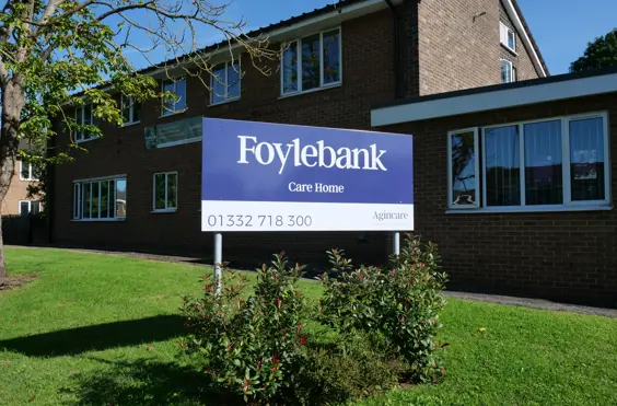 Foylebank Care Home - outside view of care home