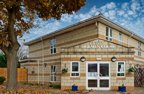 Holmes Court Care Home - outside view of care home