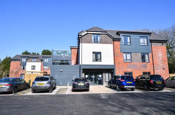 Bramhall Manor Care Centre - outside view of care home