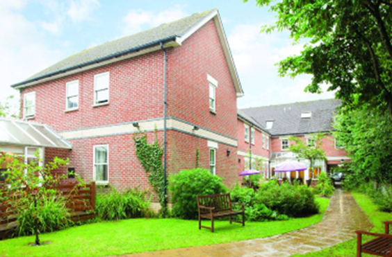 Kings Court - outside view of care home