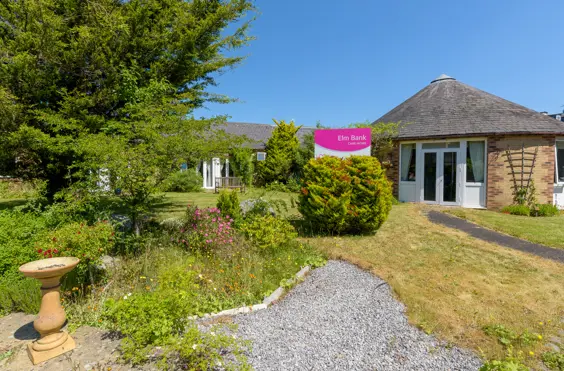 Elm Bank Care Home - outside view of care home