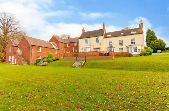 Old Rectory (Bramshall) - outside view of care home