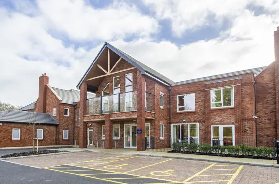 Abbots Wood Manor - outside view of care home