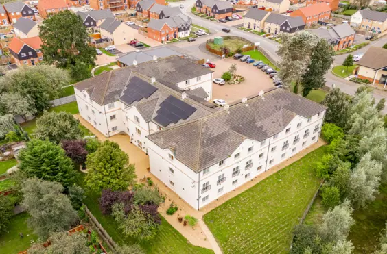 Buckingham Lodge Care Home - outside view of care home