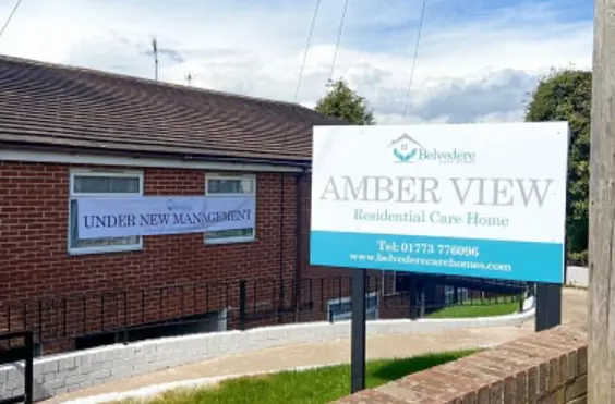 Amber View Care Home - outside view of care home