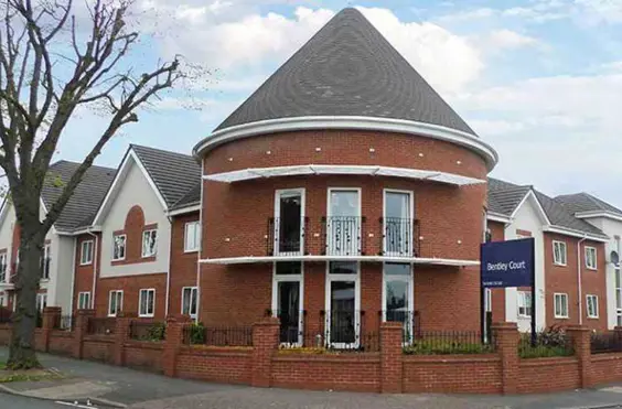 Bentley Court Care Home - outside view of care home