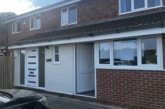 White Pearl House - outside view of care home