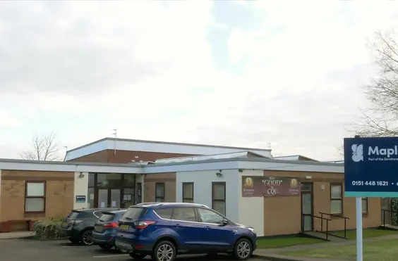 Maple Lodge - outside view of care home