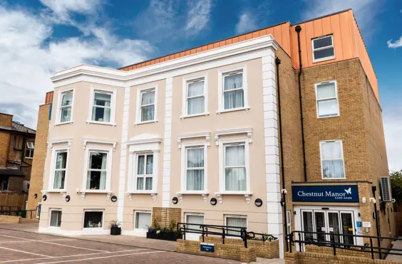 Chestnut Manor Care Home - outside view of care home