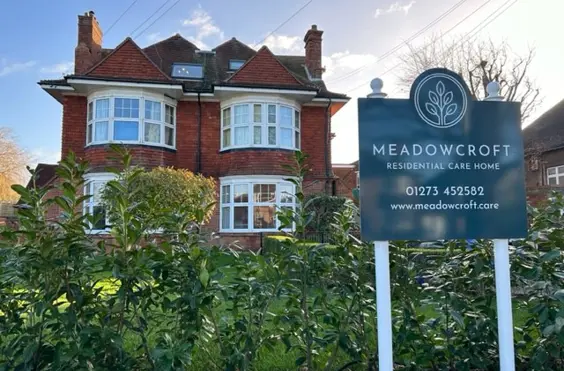 Meadowcroft Care Home - outside view of care home