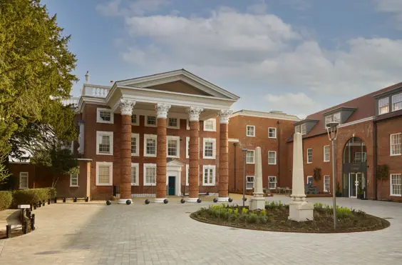 Signature at Hendon Hall - outside view of care home