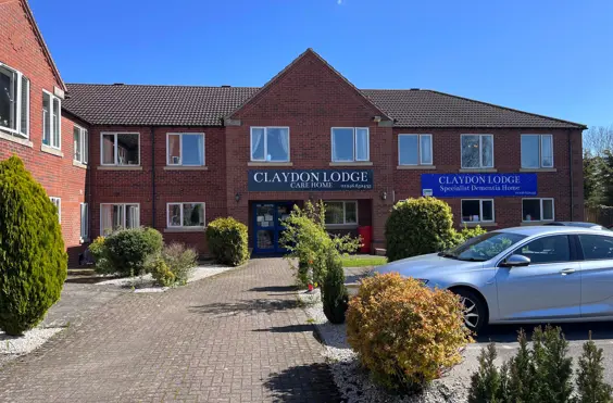 Claydon Lodge Care Home - outside view of care home