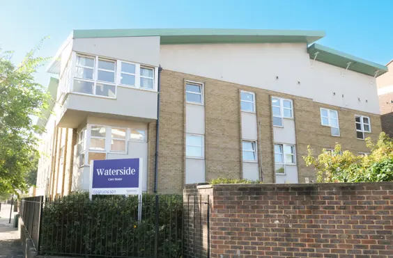 Waterside - outside view of care home