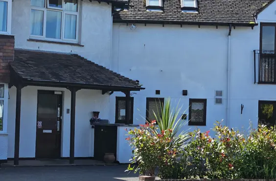 Normanton Lodge - outside view of care home