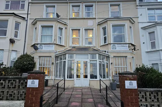 Homescare - Ltd Seaford - outside view of care home