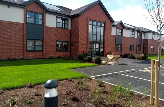 Brook Lodge Care Home - An outside view of the home