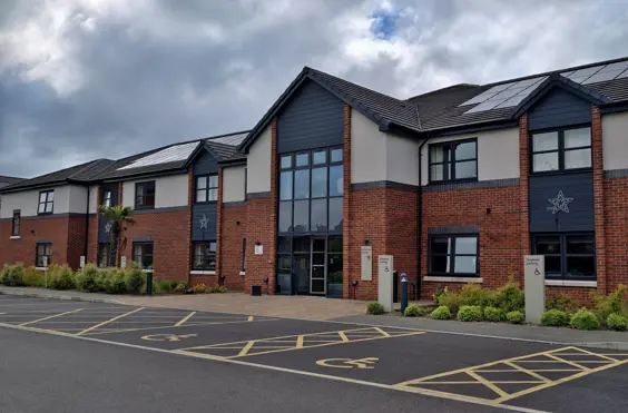 Brook Lodge Care Home - An outside view of the home