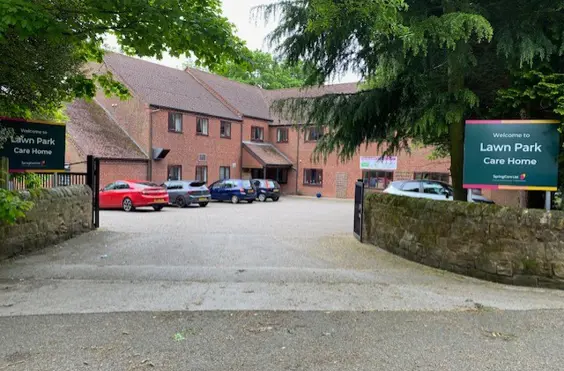 Lawn Park Care Home - outside view of care home