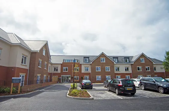 Pemberley Manor Care and Nursing Home - outside view of care home