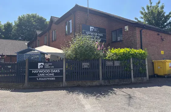 Haywood Oaks Care Home - outside view of care home