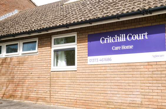 Critchill Court - outside view of care home