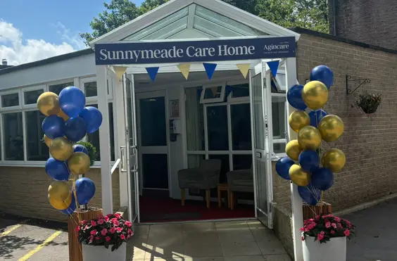Sunnymeade - outside view of care home