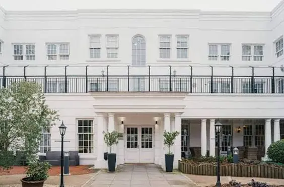 Metchley Manor - An outside view of the home