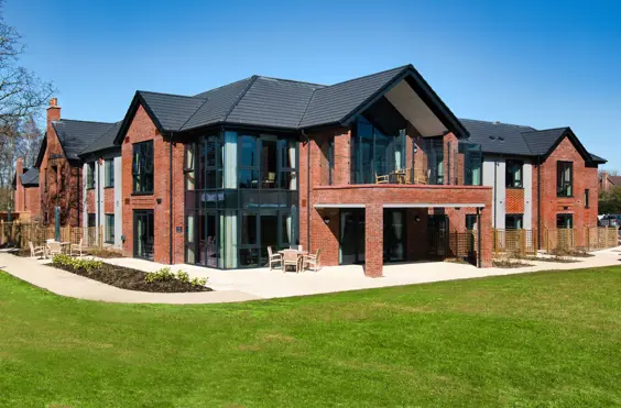 Sandstone Brook - outside view of care home