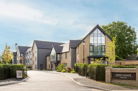 Barley Manor Care Home - An outside view of the home