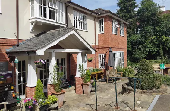 The Lawns Residential Home - outside view of care home